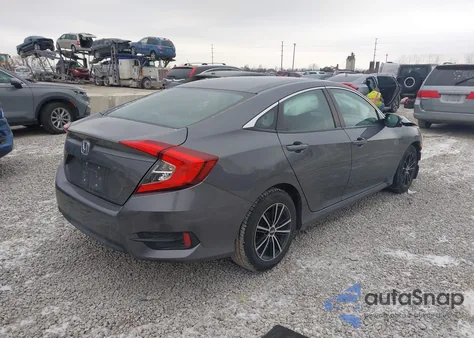 2016 Honda Civic Ex from USA, damaged, VIN 19XFC2F79GE074763
